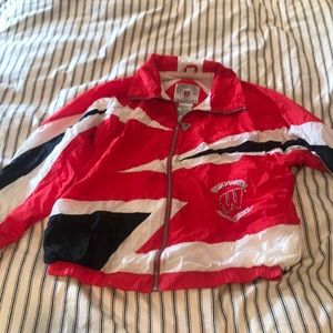 Genuine Stuff Wisconsin Vintage Windbreaker